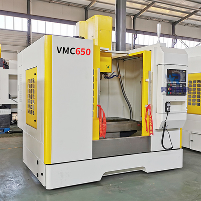 Centre d'usinage vertical à grande vitesse vertical de commande numérique par ordinateur de fraiseuse des ventes BT40 vmc650 d'axe chaud de la commande numérique par ordinateur 5 avec le métal