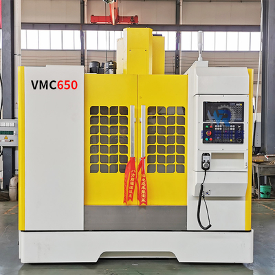 Centre d'usinage vertical à grande vitesse vertical de commande numérique par ordinateur de fraiseuse des ventes BT40 vmc650 d'axe chaud de la commande numérique par ordinateur 5 avec le métal