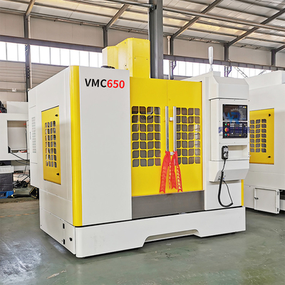 Centre d'usinage vertical à grande vitesse vertical de commande numérique par ordinateur de fraiseuse des ventes BT40 vmc650 d'axe chaud de la commande numérique par ordinateur 5 avec le métal