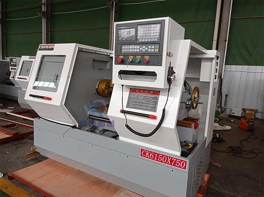 CK6150-750mm Machine à tour CNC 220V machine à tour à lit plat