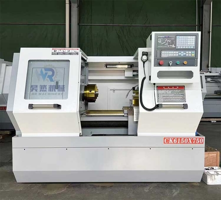 CK6150-750mm Machine à tour CNC 220V machine à tour à lit plat