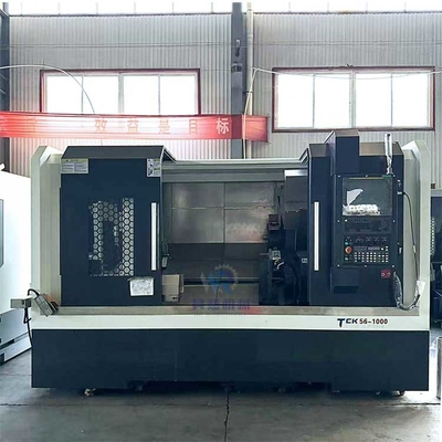 Tck56-1000 Técnique horizontale de tour CNC à lit incliné haute précision