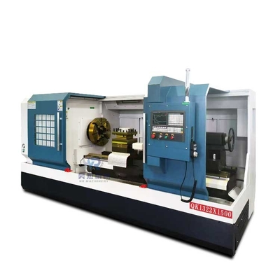 Le tour à tubes CNC horizontaux de haute précision QK1322-1500 avec une longueur de coupe maximale de 500 mm